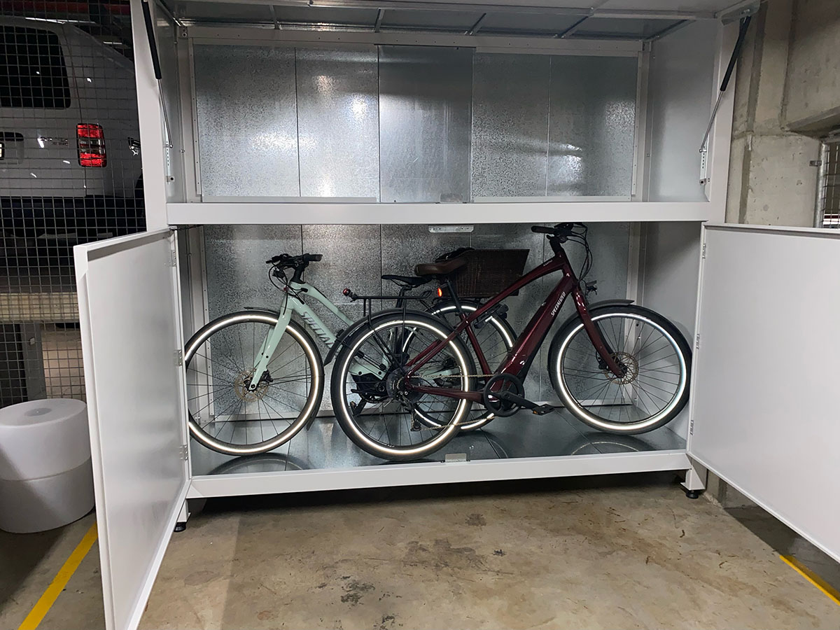 bicycle storage for apartments