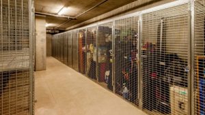 While it’s not glamorous, basement storage is essential in an apartment