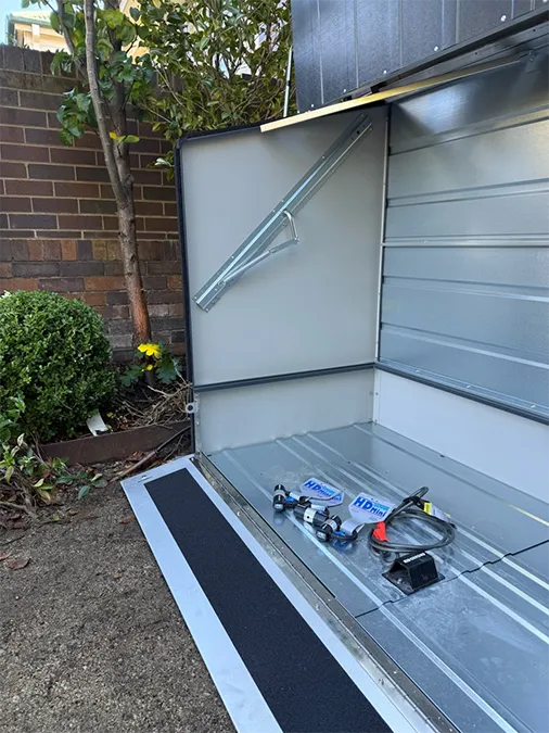 ebike secure storage box