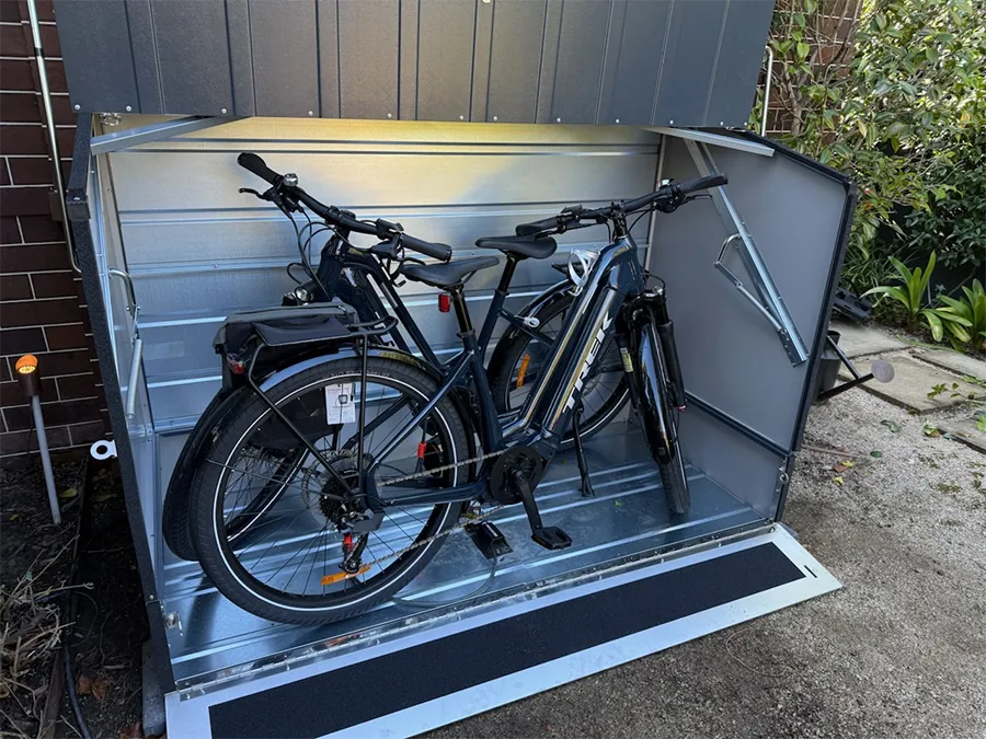 the bikebox eBike interior